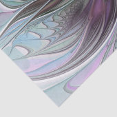 ファンタジーカラフル抽象芸術モダンフラクタル花 薄葉紙 (詳細)