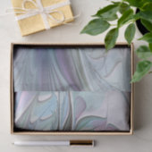 ファンタジーカラフル抽象芸術モダンフラクタル花 薄葉紙 (ギフト)