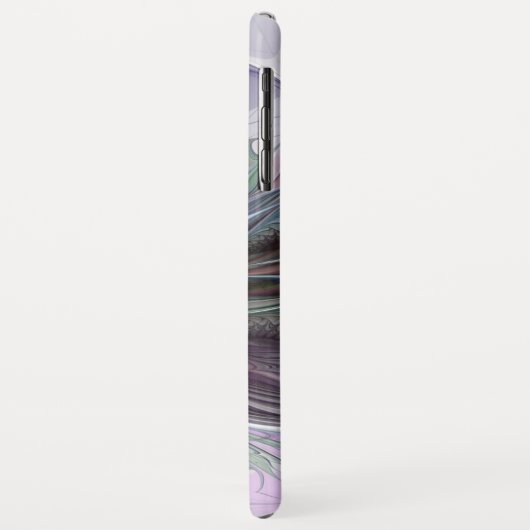 ファンタジーカラフル抽象芸術モダンフラクタル花 Case-Mate iPhoneケース (裏面/左)