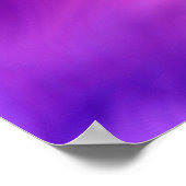 ファンタジーカラフル抽象芸術景観と太陽嵐 ポスター (角)