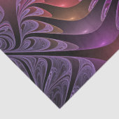 ファンタジーカラフル抽象芸術紫トリップ（幻覚体験）のようなフラクタル 薄葉紙 (詳細)