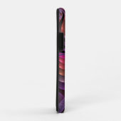 ファンタジーカラフル抽象芸術紫トリップ(幻覚体験)のようなフラクタル Case-Mate iPhoneケース (裏面/右)