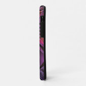 ファンタジーカラフル抽象芸術紫トリップ(幻覚体験)のようなフラクタル Case-Mate iPhoneケース (裏面/左)