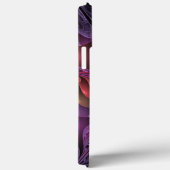 ファンタジーカラフル抽象芸術紫トリップ(幻覚体験)のようなフラクタル Case-Mate iPhoneケース (裏面 / 右)