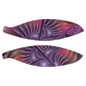 ファンタジーカラフル抽象芸術紫モダンフラクタル バスケットボール (パネル)