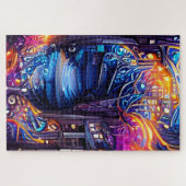 ファンタジーカラフル階段ジグソーパズル ジグソーパズル (横)