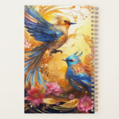 ファンタジーカラフル鳥 プランナー手帳 (裏面)