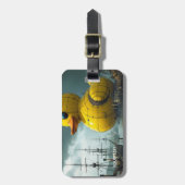 ファンタジーカワイアヒル戦争船 ラゲッジタグ (正面縦)