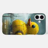 ファンタジーカワイアヒル戦争船 Case-Mate iPhoneケース (裏面 (横))