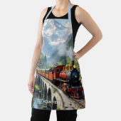 ファンタジーカワイクリムゾンアンティーク列車 エプロン (インサイチュ)