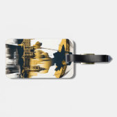 ファンタジーカワイレディーオールドロンドン ラゲッジタグ (裏面横)