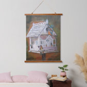 ファンタジーカワセミ 吊り下げ型タペストリー (寝室)