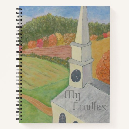 ファンタジーカントリーサイドドードル ノートブック (正面)