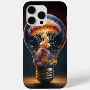 ファンタジーガラス球水中競技発光創造性 iPhone 15 PRO MAXケース