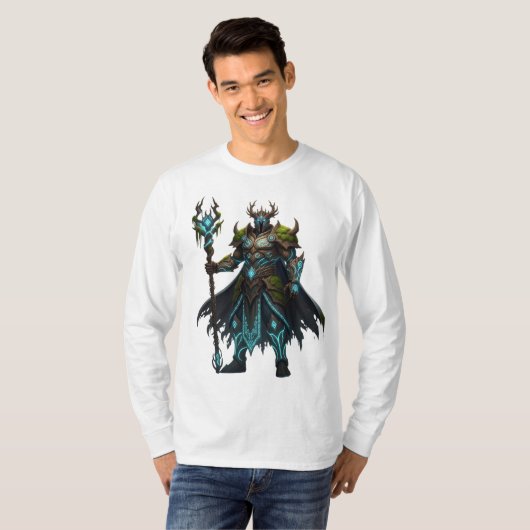 ファンタジーガーディアンミスティックウッドアーマー Tシャツ (正面フル)