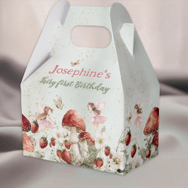 ファンタジーガーデンフェアリー1歳の誕生日カスタム フェイバーボックス