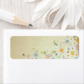 ファンタジーガーデン差出人住所ラベル ラベル (インサイチュ)