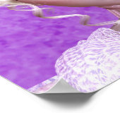 ファンタジーガーリーブロンド・ダイヤモンドの少女のポスター ポスター (角)