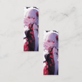 ファンタジーガールアニメ スキニー名刺 (正面/裏面)