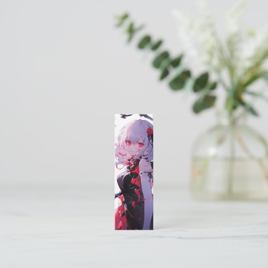 ファンタジーガールアニメ スキニー名刺 (スタンド正面)