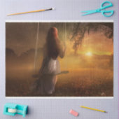 ファンタジーガールスイングデクページティッシュペーパー 薄葉紙 (クラフト)