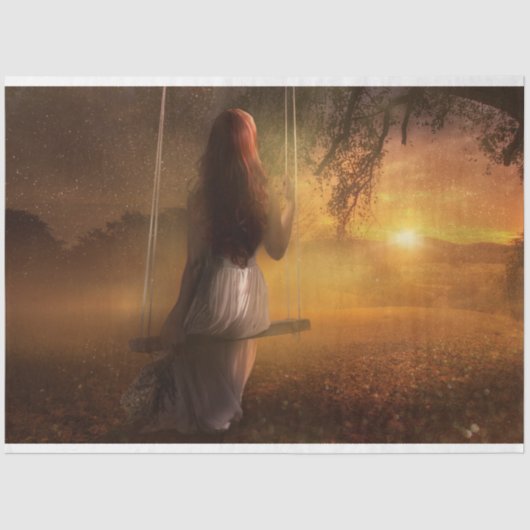 ファンタジーガールスイングデクページティッシュペーパー 薄葉紙 (正面)