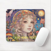 ファンタジーガール – カスタム マウスパッド (マウス)