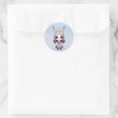 ファンタジーガールBunny Earsスタンプ ラウンドシール (バッグ)