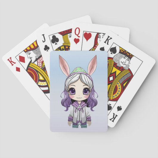 ファンタジーガールBunny Earsトランプ トランプ (裏面)