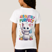 ファンタジーキティの妖精の羽根 Tシャツ (裏面)