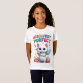 ファンタジーキティの妖精の羽根 Tシャツ (正面フル)