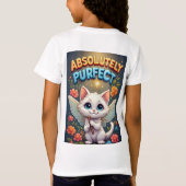 ファンタジーキティの妖精の羽根 Tシャツ (裏面)