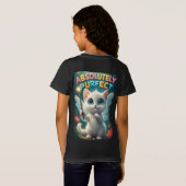 ファンタジーキティの妖精の羽根 Tシャツ (裏面フル)