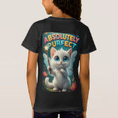 ファンタジーキティの妖精の羽根 Tシャツ (裏面)