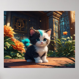 *~*ファンタジーキティ猫5:4ネコ猫 ポスター