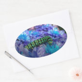 ファンタジーキャタピラーシール 楕円形シール (封筒)