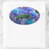 ファンタジーキャタピラーシール 楕円形シール (バッグ)