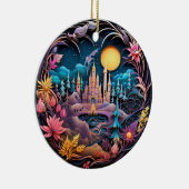 ファンタジーキャッスルデコール セラミックオーナメント (右)