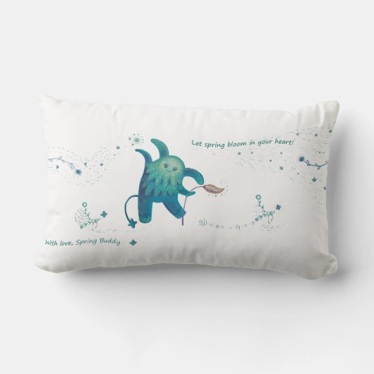 ファンタジーキャラクター枕 ランバークッション (裏面)