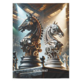 ファンタジーキュートなチェス騎士団 テーブルクロス (正面)