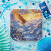 ファンタジーキュートイーグルマウンテンズサンライズ ペーパープレート (パーティー)