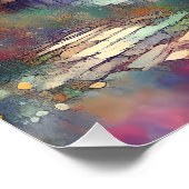 ファンタジーキュートクラウドキャッスルリバー ポスター (コーナー)