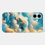ファンタジーキュートクラウドベビーライオン Case-Mate iPhoneケース (裏面 (横))