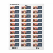 ファンタジーキュートサンセットニューオーリンズビュー ラベル (フルシート)