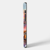ファンタジーキュートサンセットニューオーリンズビュー Case-Mate iPhoneケース (裏面 / 左)
