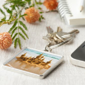 ファンタジーキュートサンドキャッスルビーチ キーホルダー (側面)