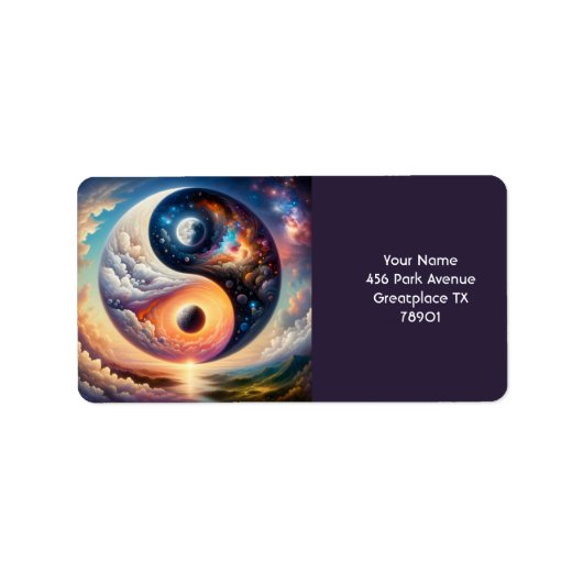 ファンタジーキュートシュール陰陽 ラベル (正面)