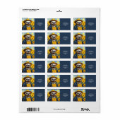 ファンタジーキュートスロッスバンゴッホ ラベル (フルシート)