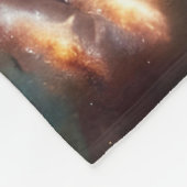 ファンタジーキュートチェス宇宙スター フリースブランケット (角)