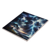 ファンタジーキュートツリーレイン照明 タイル (側面)